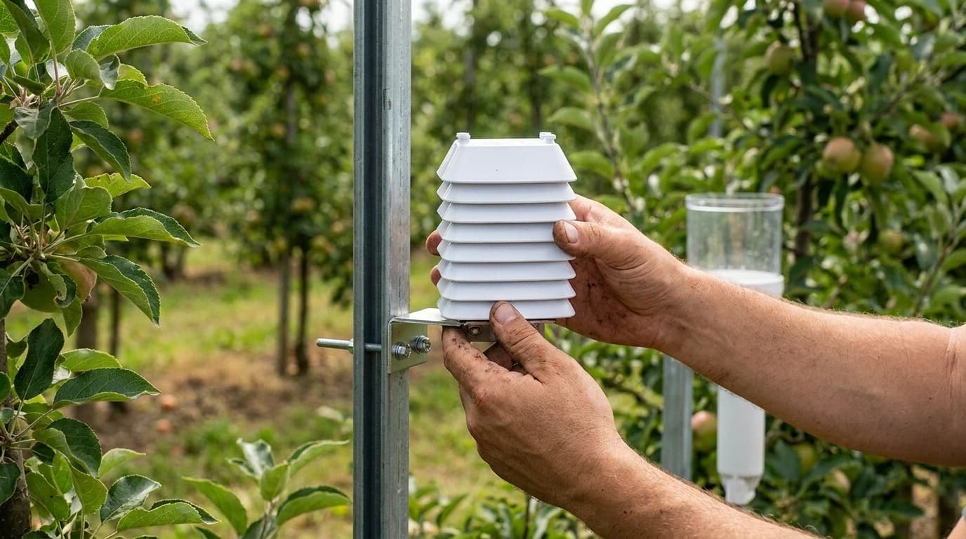 WatchDog sugárzásvédő pajzs – 1000-es sorozat és A-sorozatú adatgyűjtők – használat közben, AI-generált kép